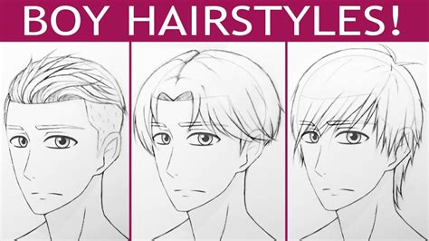 Agshowsnsw | How to draw a boy anime hair youtube