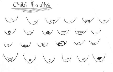 Agshowsnsw | How to draw a chibi mouth