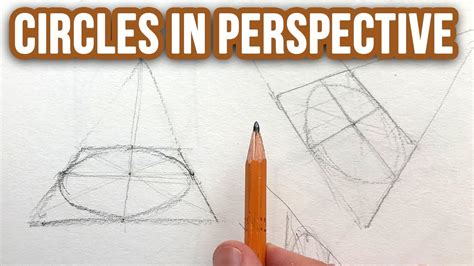 how to draw a circle in perspective