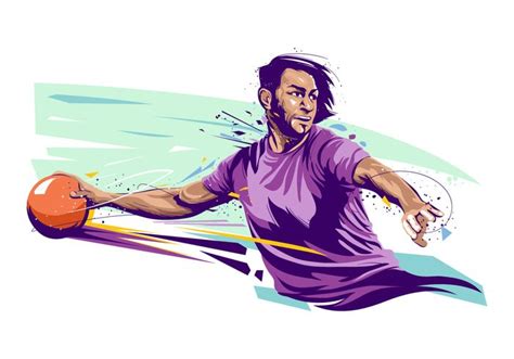 how to draw a dodgeball player