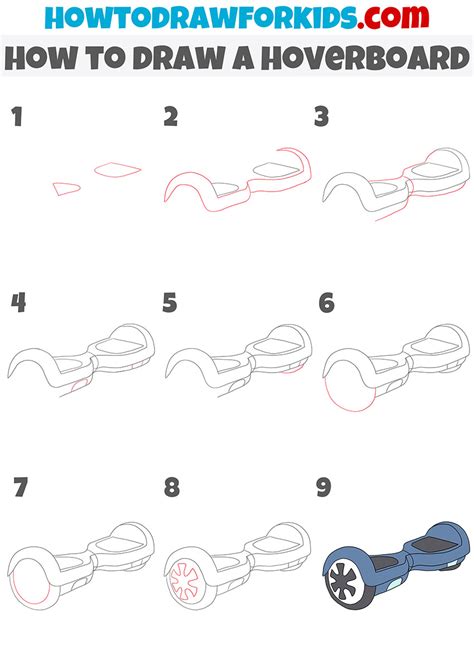 how to draw a hoverboard easy anishinabeacademymediacenter