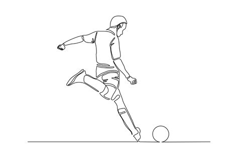 how to draw a person kicking a ball