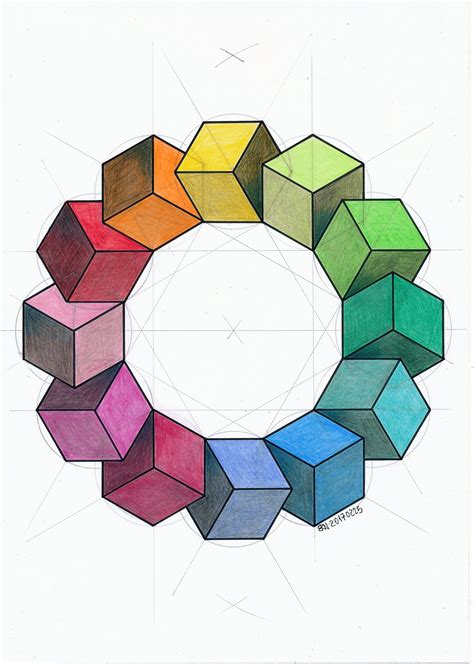 How To Draw A Quot Geometric Design 1 Geometric Design Drawing With Color - Geometric Design Drawing With Color