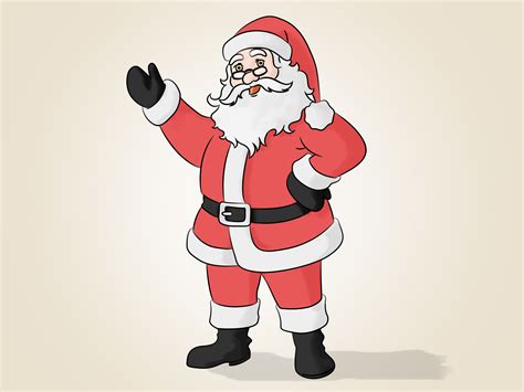 How To Draw A Realistic Santa Santa Claus Directed Drawing Santa Claus - Directed Drawing Santa Claus
