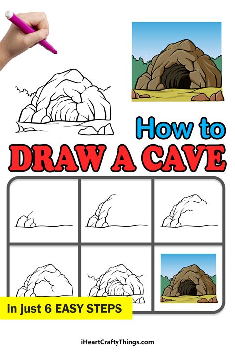 how to draw a simple cave epifaniaghiringhelli