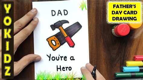 How To Draw Fatheru0027s Day Drawing With Pencil Fathers Day Sketch - Fathers Day Sketch