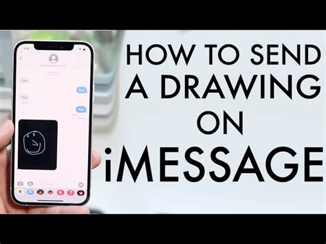 how to draw in a text message