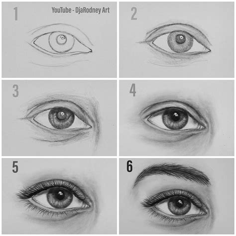 how to draw kissing realistic eyes for beginners