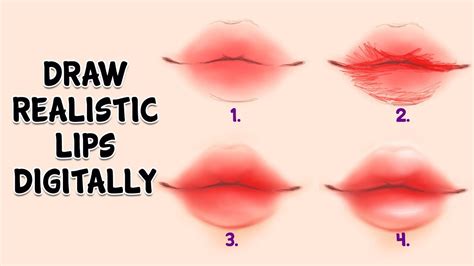 how to draw lips on youtube full