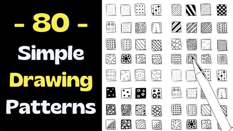 How To Draw Patterns 80 Easy Drawing Pattern Simple Pattern Designs To Draw - Simple Pattern Designs To Draw