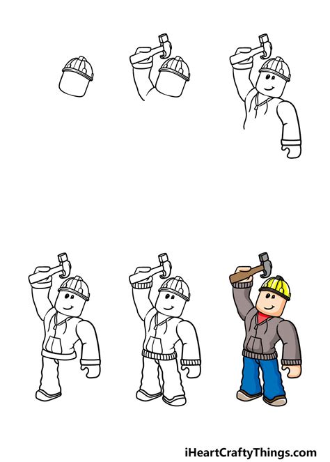 How To Draw Roblox Characters