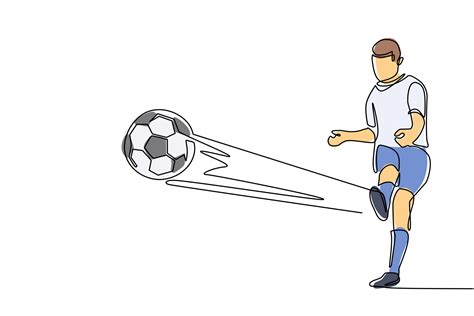 how to draw someone kicking a field goals