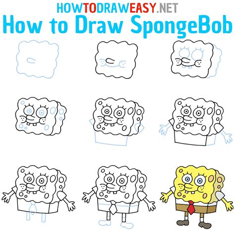 How To Draw Sponge Bob Square Pants: The Bikini Bottom Collection ( Licensed Learn To Draw)