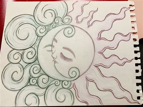 How To Draw Sun And Moon Helloartsy Art Lessons Pattern Sun And Moons - Art Lessons Pattern Sun And Moons