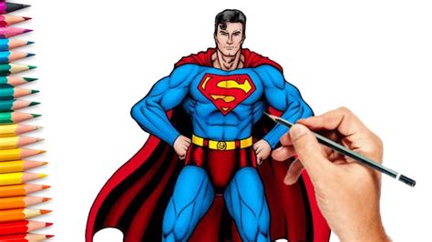 How To Draw Superman