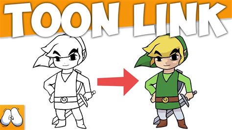 How To Draw Toon Link From Zelda At Pejuang4d Link - Pejuang4d Link