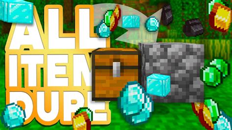 how to duplicate anything in minecraft