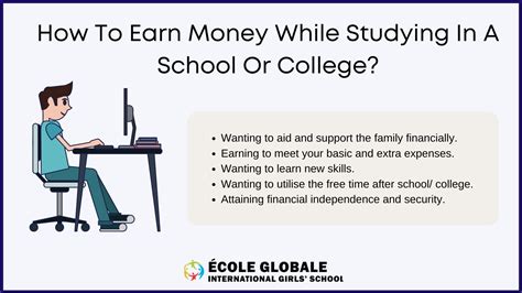 how to earn while in college