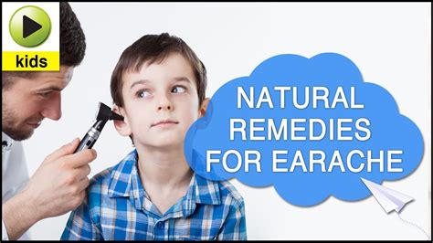 how to ease earache in a child