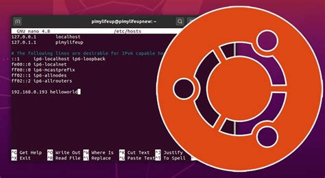 how to edit hosts file in ubuntu