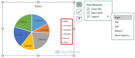 how to edit legend in excel chart