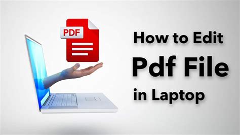 how to edit pdf file in laptop