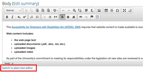 how to edit text in html