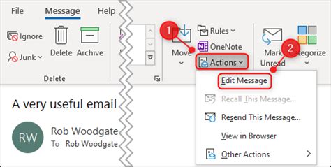 how to edit your email
