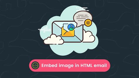 how to embed image in email