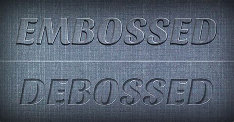 how to emboss image in photoshop