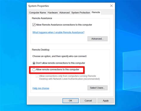 how to enable rdp in windows