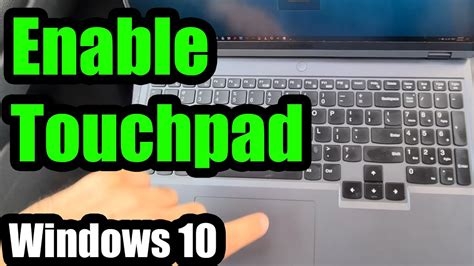 how to enable touchpad laptop