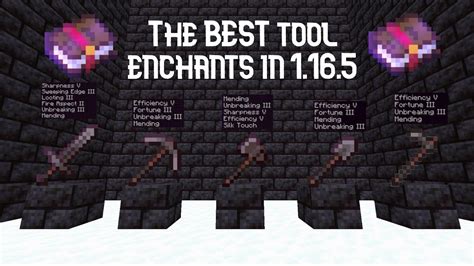 how to enchant tools in minecraft