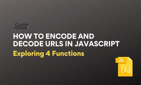 how to encode in javascript