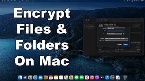 how to encrypt file in mac
