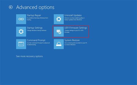 How To Enter Uefi Windows 10