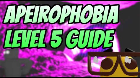 How To Escape Apeirophobia Level 5
