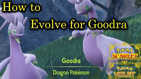 how to evolve goodra