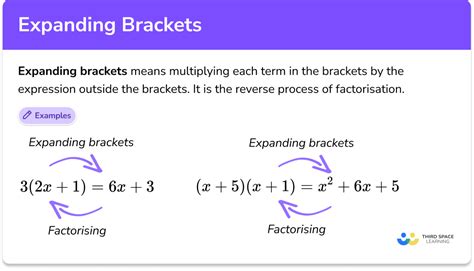 How To Expand Brackets