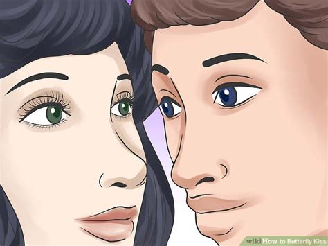 how to explain butterfly kisses for a job