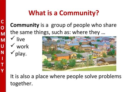 How To Explain Community To A Child With Community Kindergarten - Community Kindergarten
