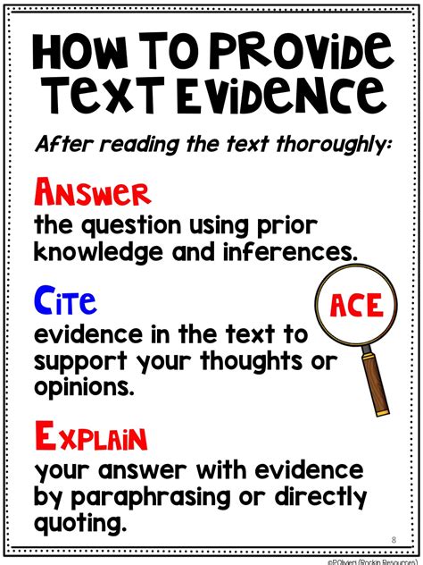 How To Explain Text Evidence To Boost Writing Text Evidence Worksheets 4th Grade - Text Evidence Worksheets 4th Grade