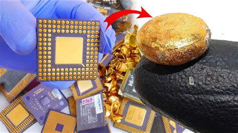 how to extract gold from pc boards