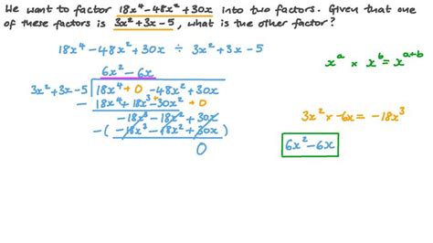 How To Factor Third Degree Polynomials