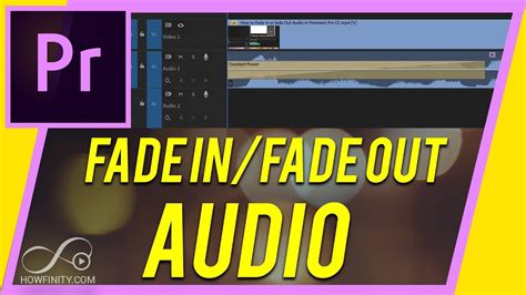how to fade out audio in premiere