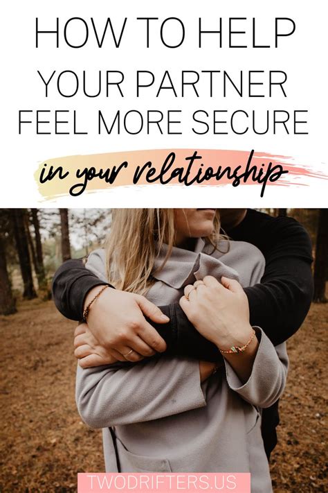 how to feel secure in a relationship