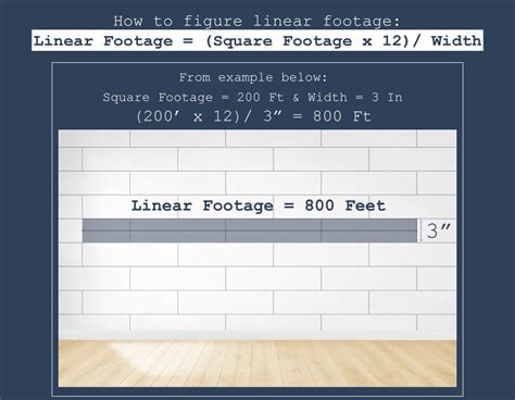 how to figure linear feet in lumber