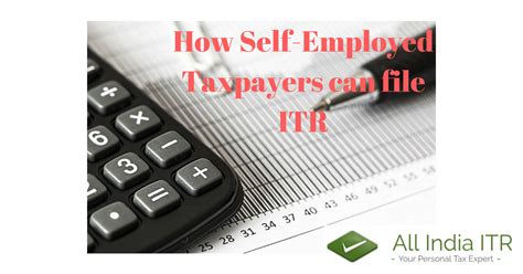 how to file itr self employed