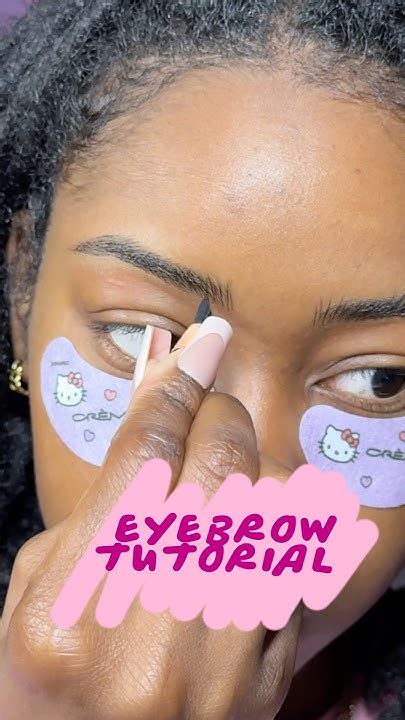 how to superfluity in your eyebrows tutorial