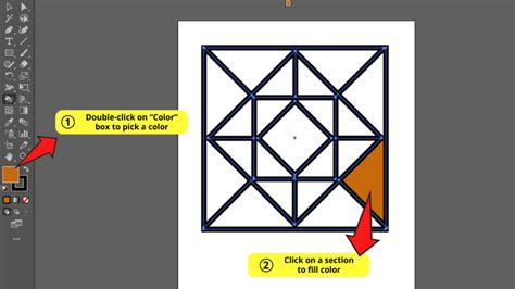 how to fill in colour in illustrator